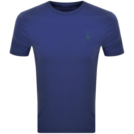 Product Image for Ralph Lauren Crew Neck Slim Fit T Shirt Blue