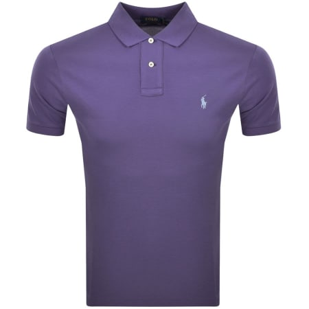 Product Image for Ralph Lauren Slim Fit Polo T Shirt Purple