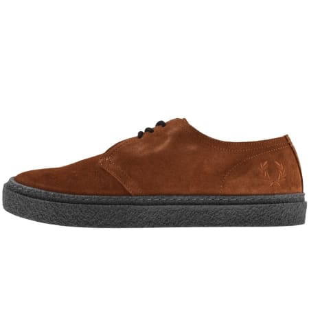 Product Image for Fred Perry Linden Suede Trainers Brown