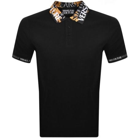 Product Image for Versace Jeans Couture Polo T Shirt Black