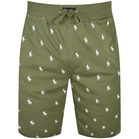Product Image for Ralph Lauren Lounge Logo Shorts Green
