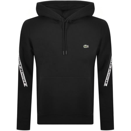 Lacoste Half Zip Logo Knit Jumper Navy 