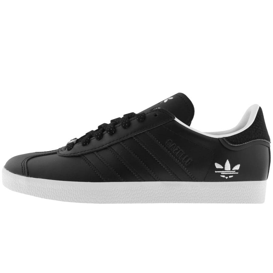 mens black and white designer trainers